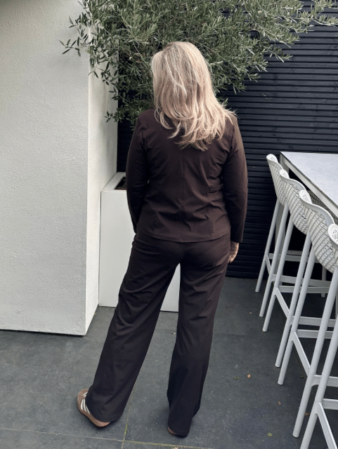 Triple Nine Travel Broek Donkerbruin 2701 Triple Nine Travel Broek Donkerbruin 2701