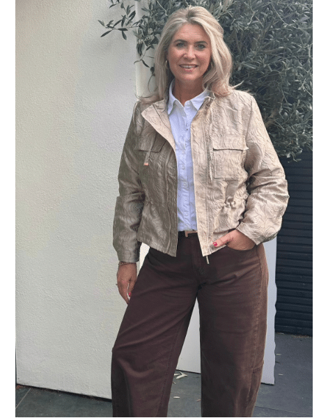 Triple Nine Jaquard Jacket 92419 Beige Triple Nine Jaquard Jacket 92419 Beige