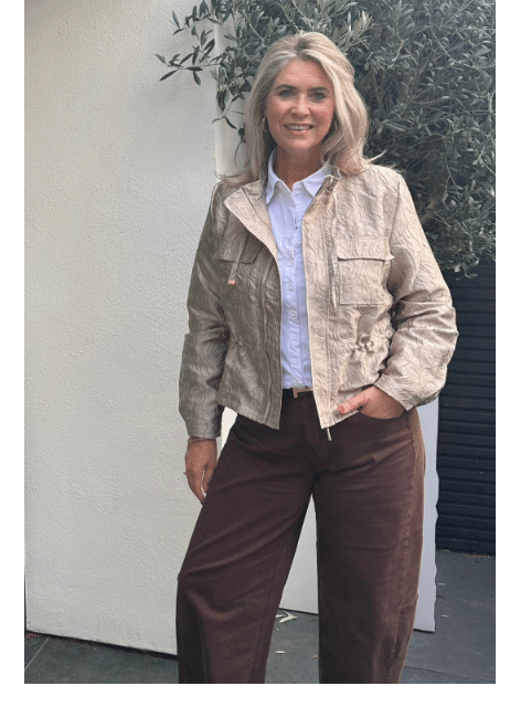 Triple Nine Jaquard Jacket 92419 Beige
