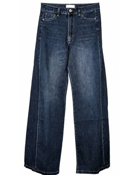 wide leg jeans Donkerblauw van Gemma Ricceri