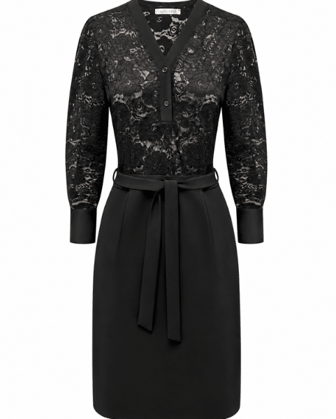 Triple Nine Travel Jurk Lace Zwart 51842 Triple Nine Travel Jurk Lace Zwart 51842